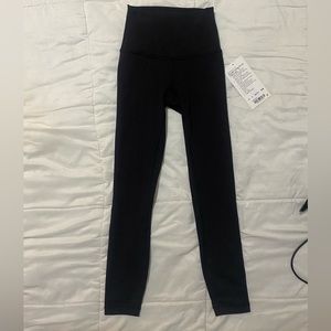 Lululemon : Wunder Under High - Rise Tight 25” *Luon Size 0
